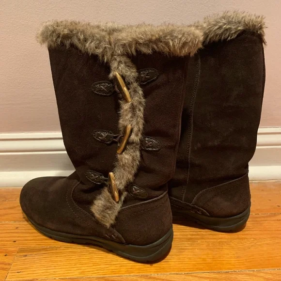 White Mountain | Shoes | Brown Faux Fur Boots | Poshmark display picture 2